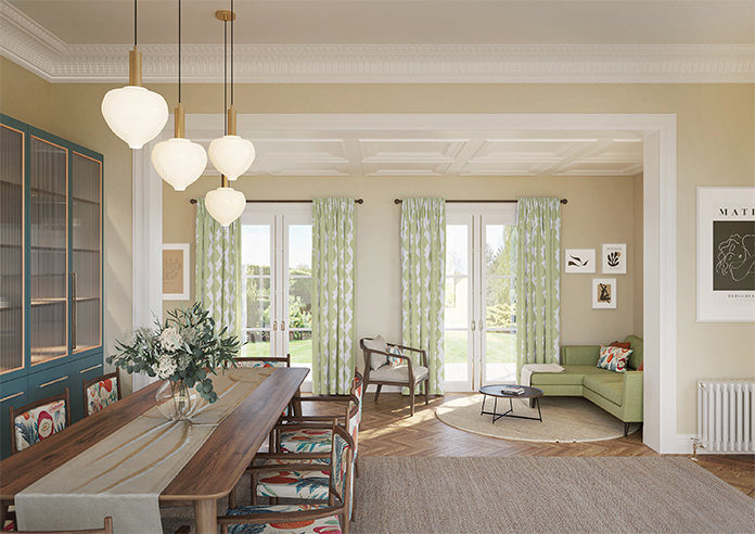 Construct, Grass Green - Made to Measure Curtains - Image 14